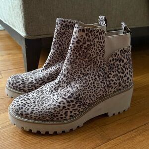 Dolce Vita Animal Print Ankle Booties, Leopard, Cheetah Print